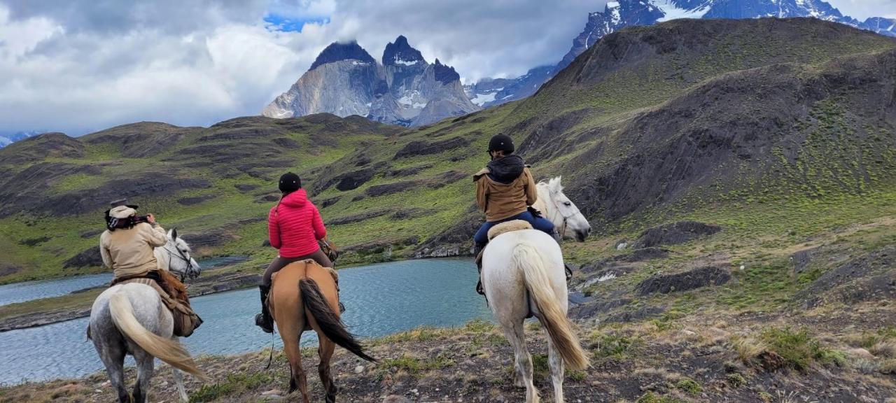 Cabana En Laguna Azul Patagonia Bagual Villa Torres del Paine National Park ภายนอก รูปภาพ
